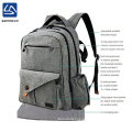 wholesale Multi-function fashion water repellent dad baby backpack with changing mat